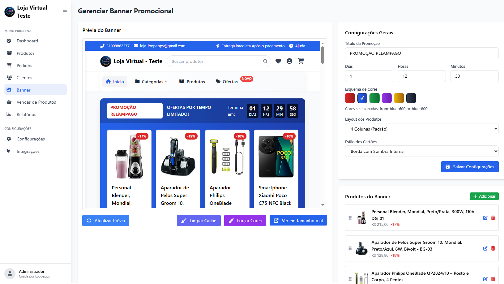 Loja Virtual Profissional - Pedidos com notificação - Correios - Melhor envio