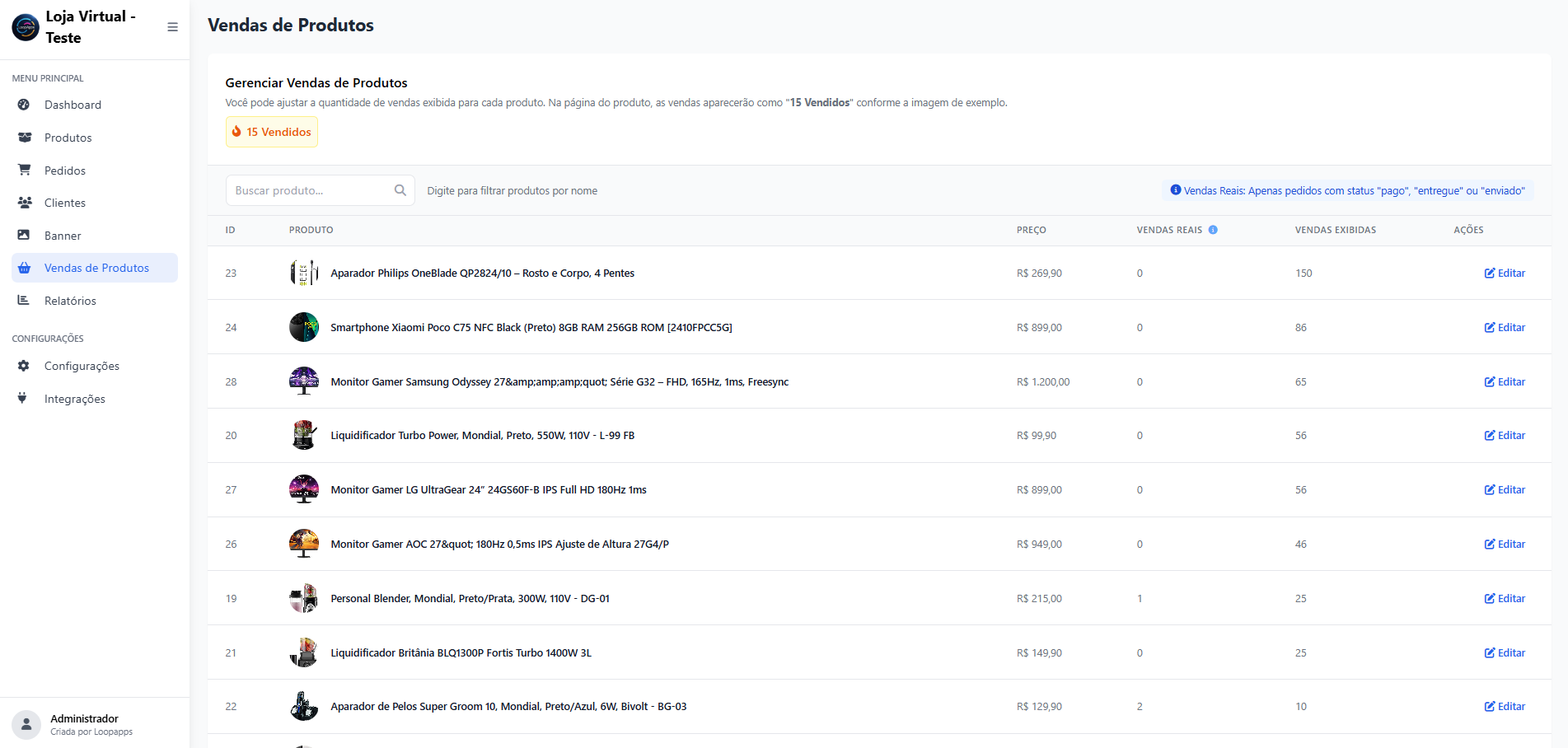 Loja Virtual Profissional - Pedidos com notificação - Correios - Melhor envio