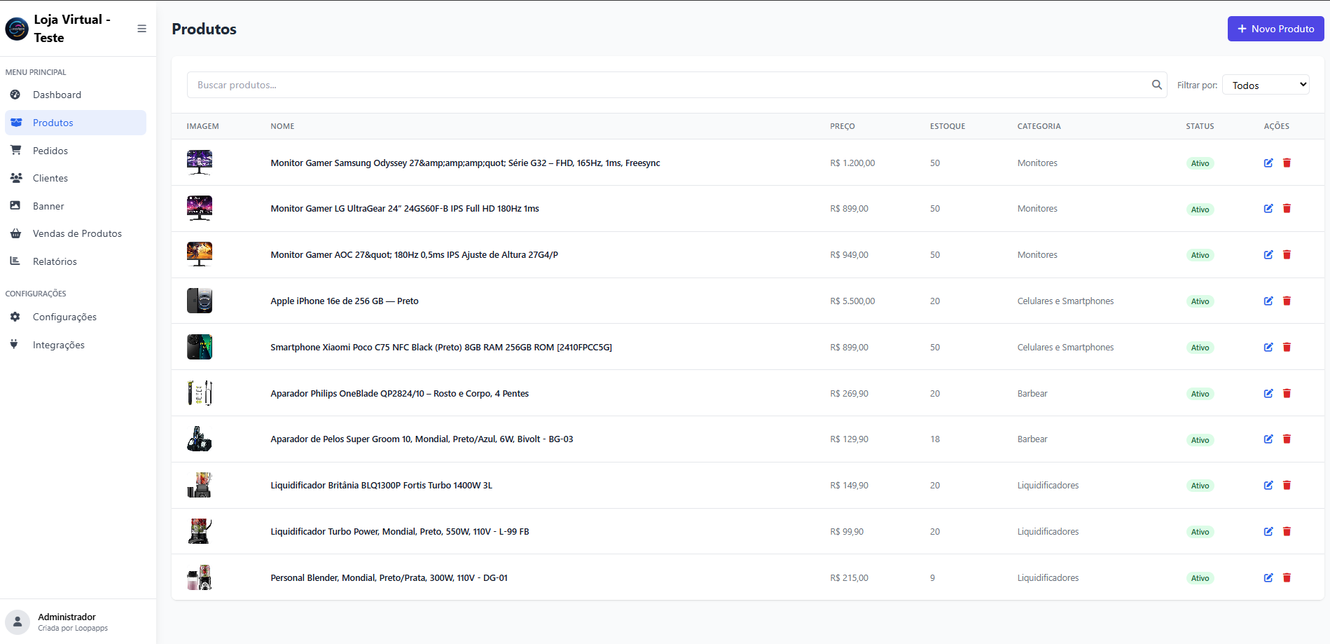 Loja Virtual Profissional - Pedidos com notificação - Correios - Melhor envio