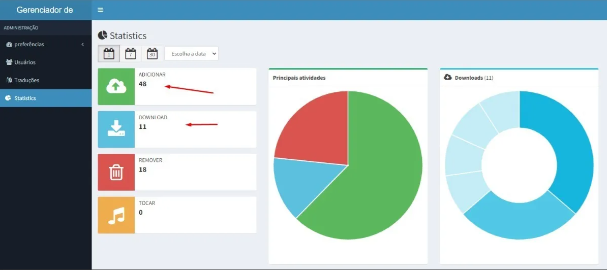 Gerenciador de Arquivos Online | Upload e Download Fácil